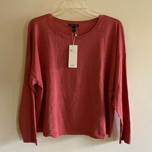 Organic Linen Crepe Stretch Top